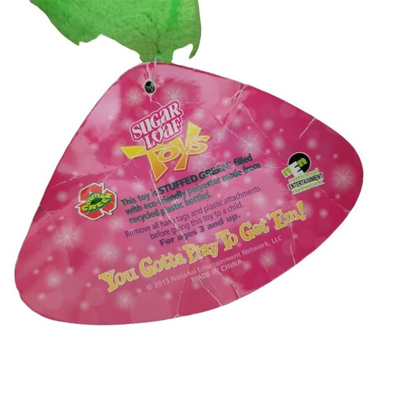 Sugar Loaf Snowman Plush Santa Hat Scarf Christmas Holiday Stuffed Animal Toy - Picture 5 of 6